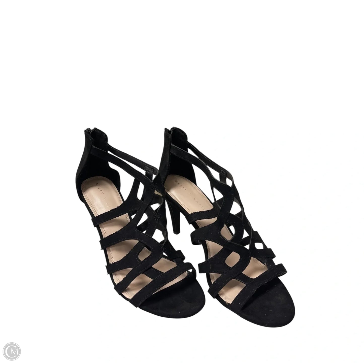 Shoes Heels Platform By Kelly And Katie In Black, Size: 10