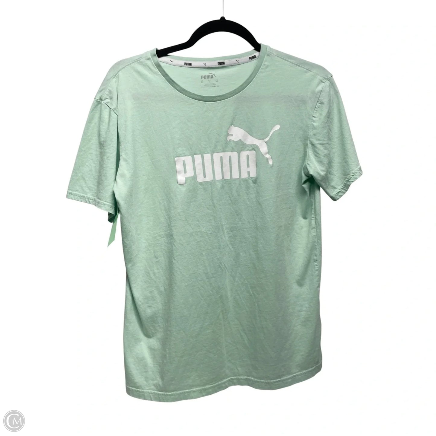 Top Short Sleeve By Puma In Teal, Size: Xs