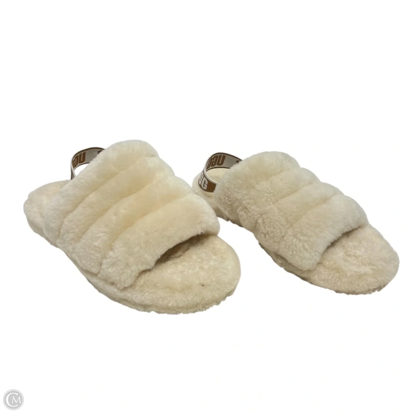 Shoes Designer By Ugg In Cream, Size: 5