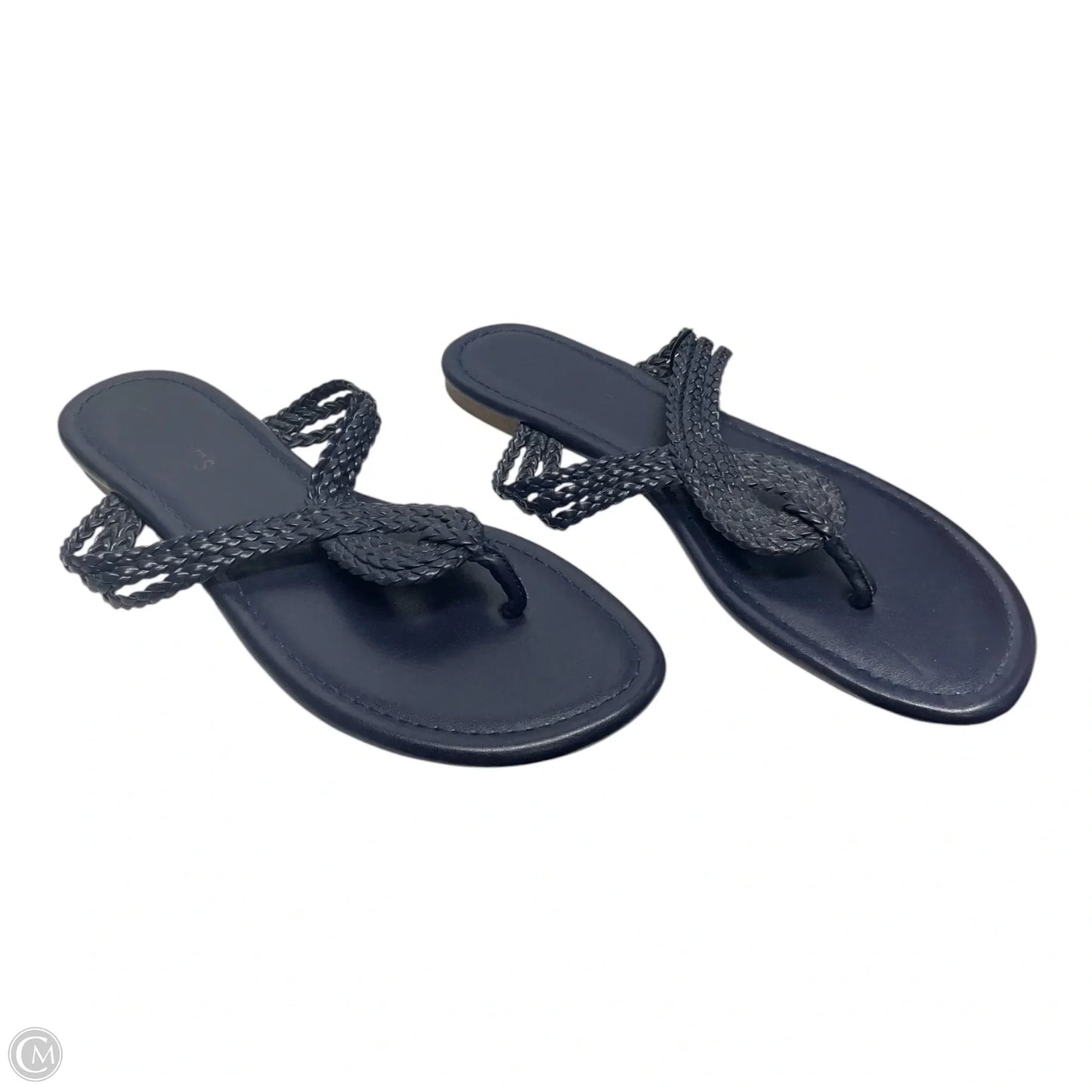 Sandals Flats By Talbots In Blue, Size: 8