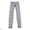 Athletic Leggings By Lululemon In Blue & White, Size: 4