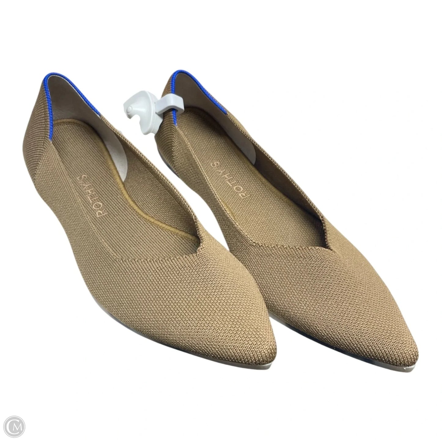 Shoes Flats By Rothys In Bronze, Size: 10