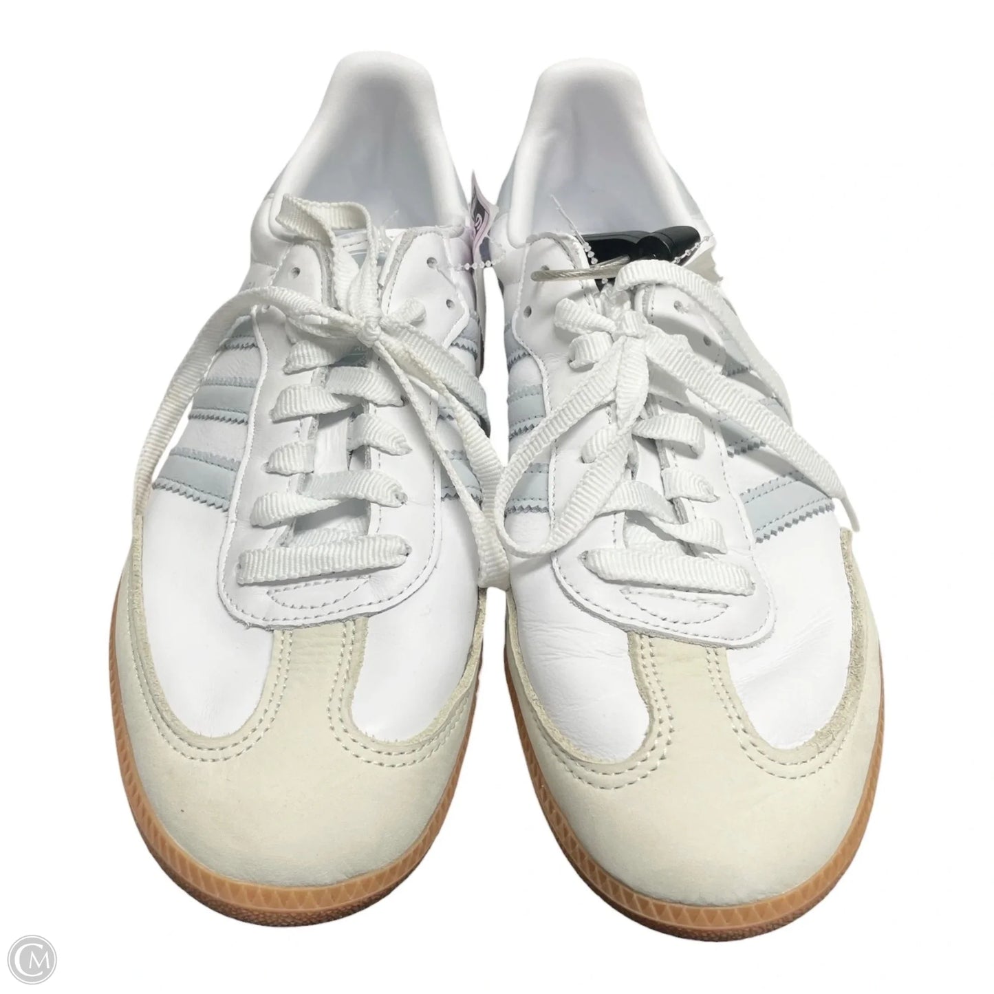 Shoes Athletic By Adidas In White, Size: 9.5