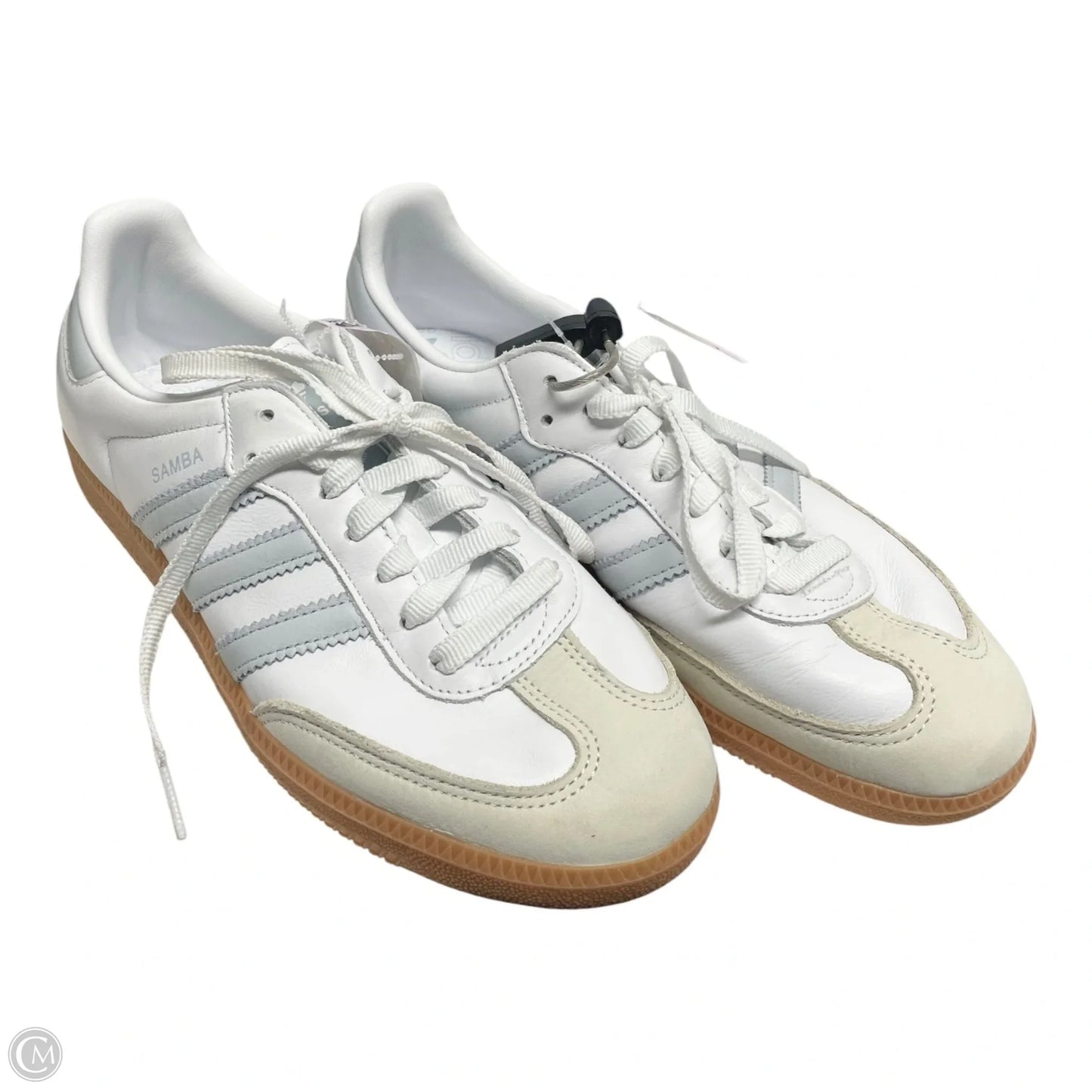 Shoes Athletic By Adidas In White, Size: 9.5