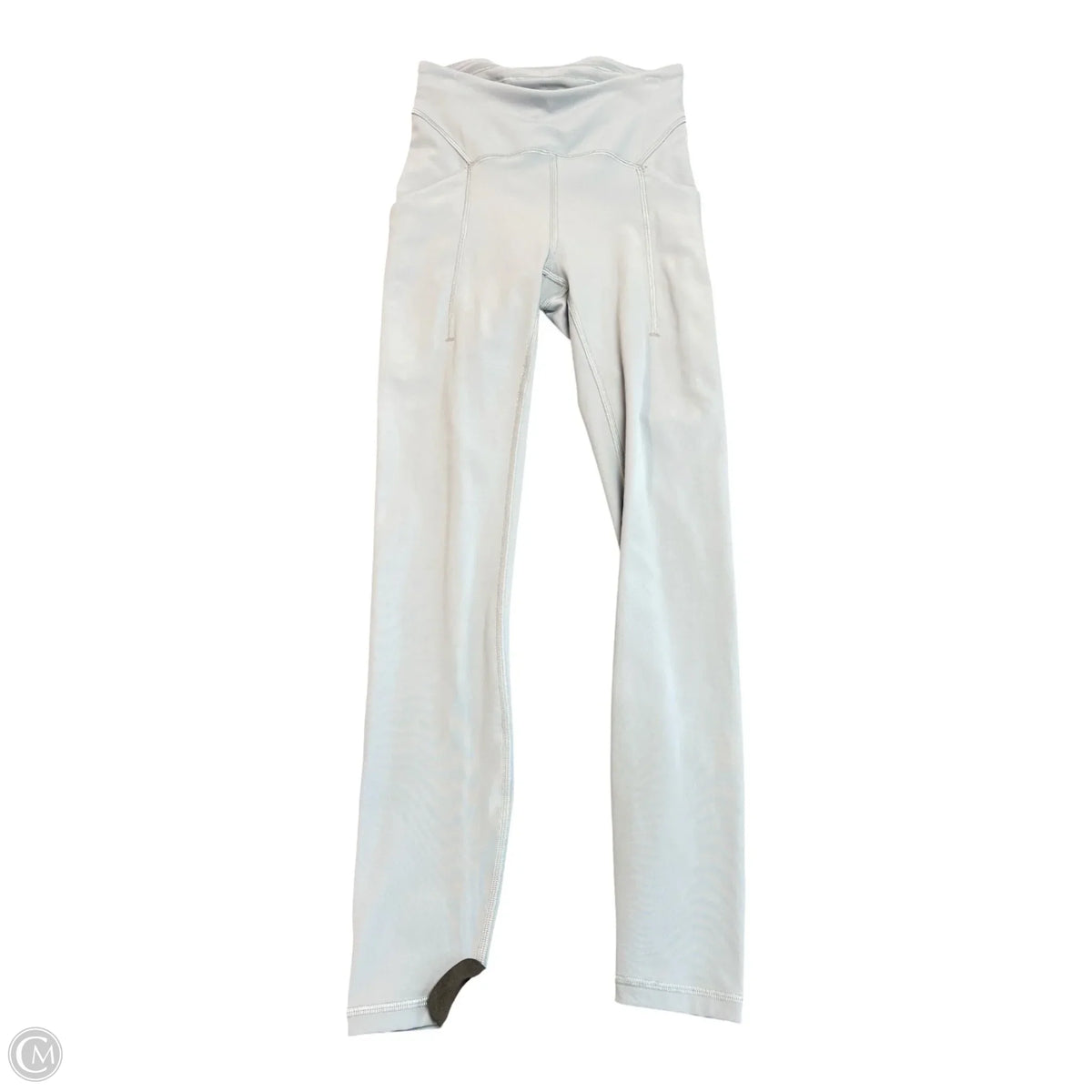 Athletic Leggings By Lululemon In Grey, Size: 2