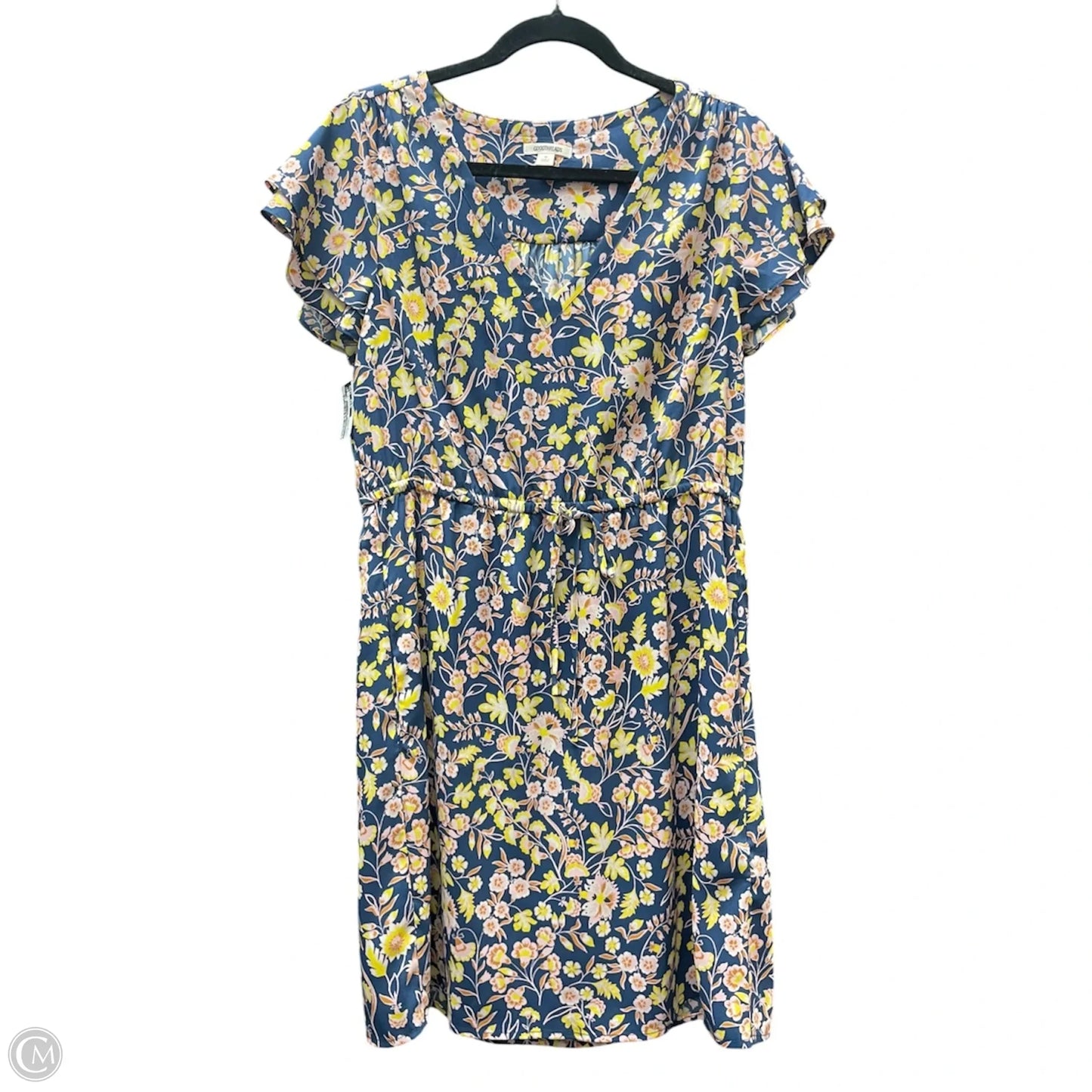 Dress Casual Short By GOODTHREADS In Floral Print, Size: M