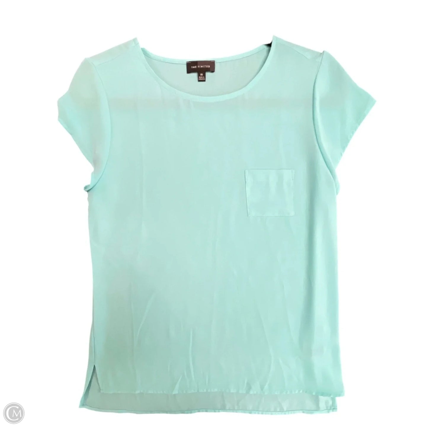 Top Short Sleeve By Limited In Teal, Size: Xs