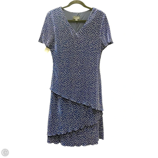 Top Short Sleeve By Cato In Black & Green, Size: L