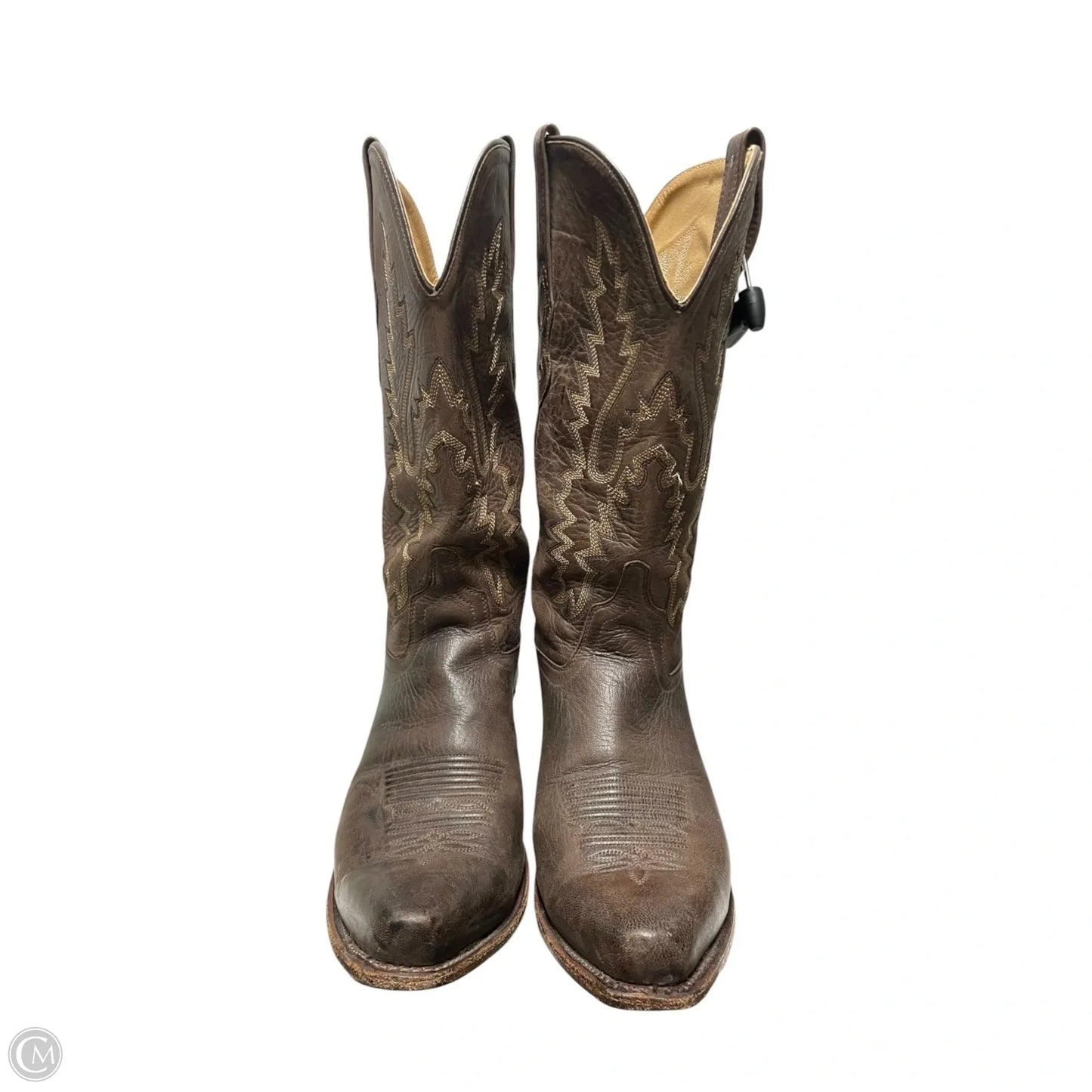 Boots Western By Old West In Brown & Tan, Size: 11
