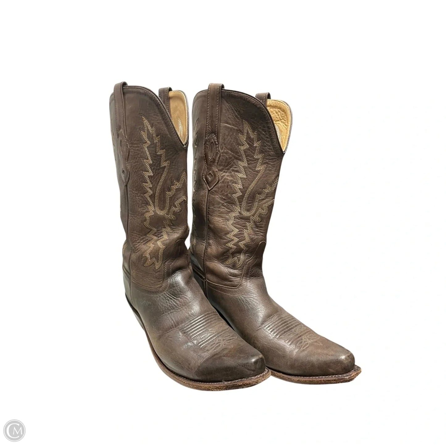 Boots Western By Old West In Brown & Tan, Size: 11