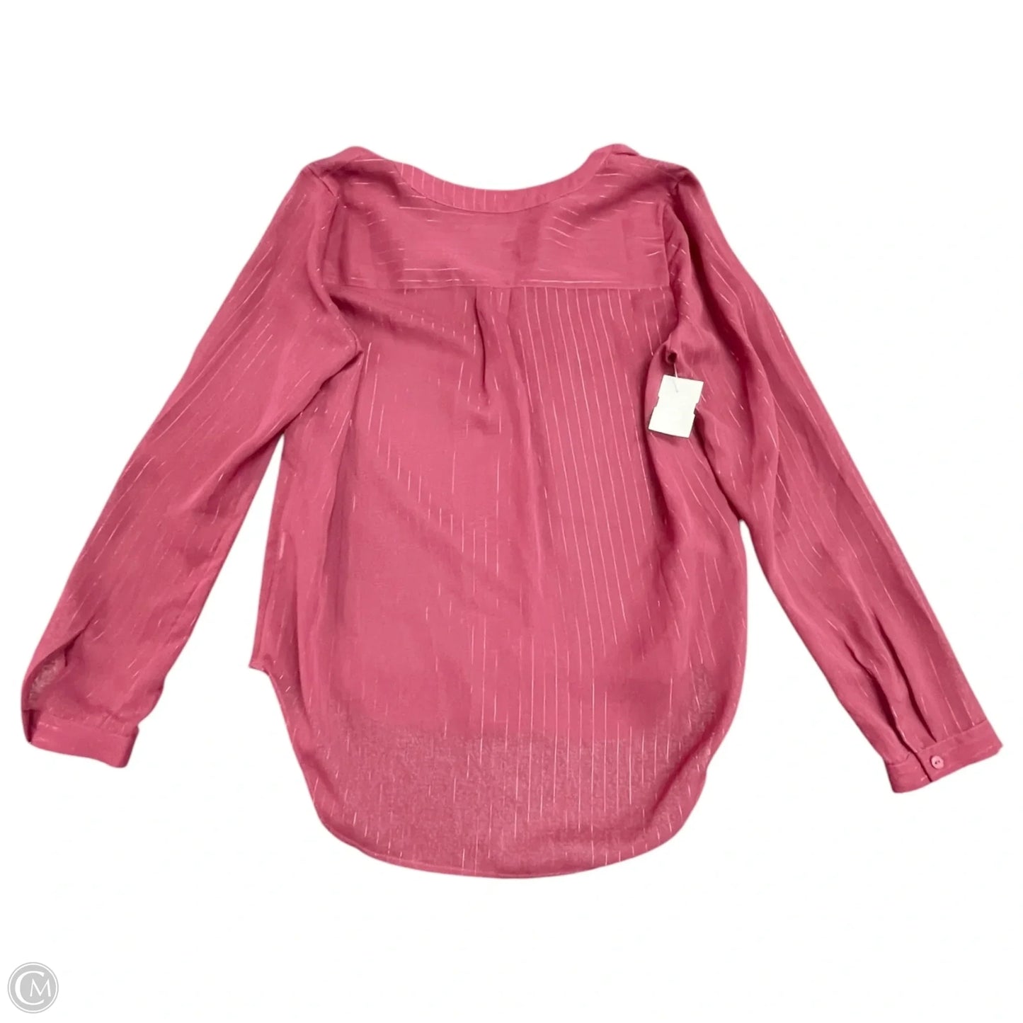 Top Long Sleeve By Chelsea 28 In Red, Size: Xs