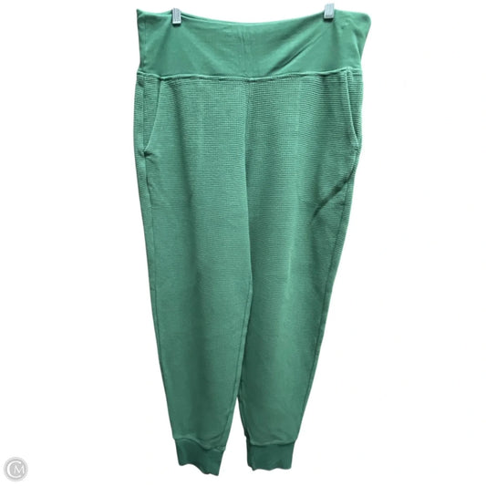 Athletic Pants By Athleta In Green, Size: Xl