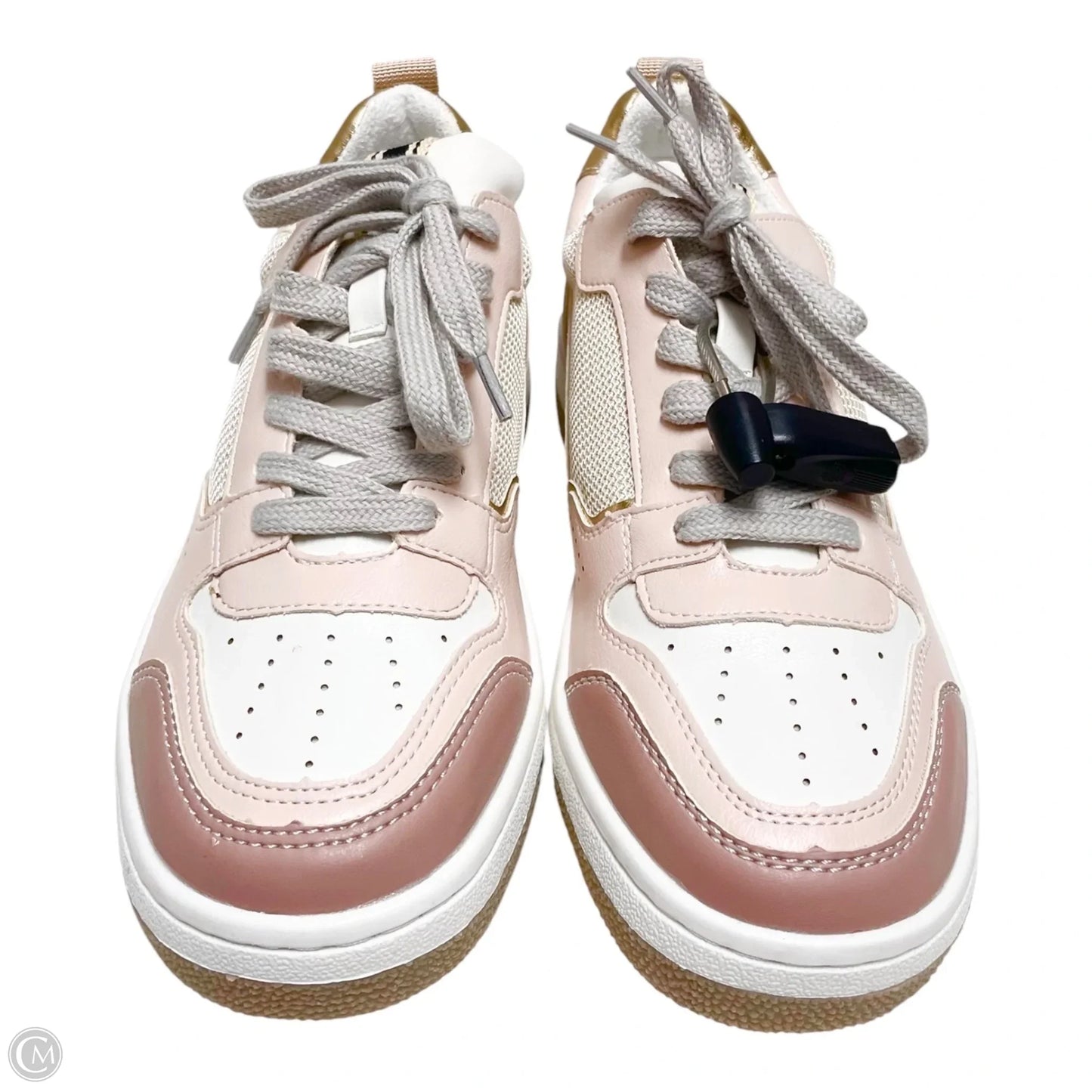 Shoes Athletic By Shu Shop In Pink & White, Size: 9
