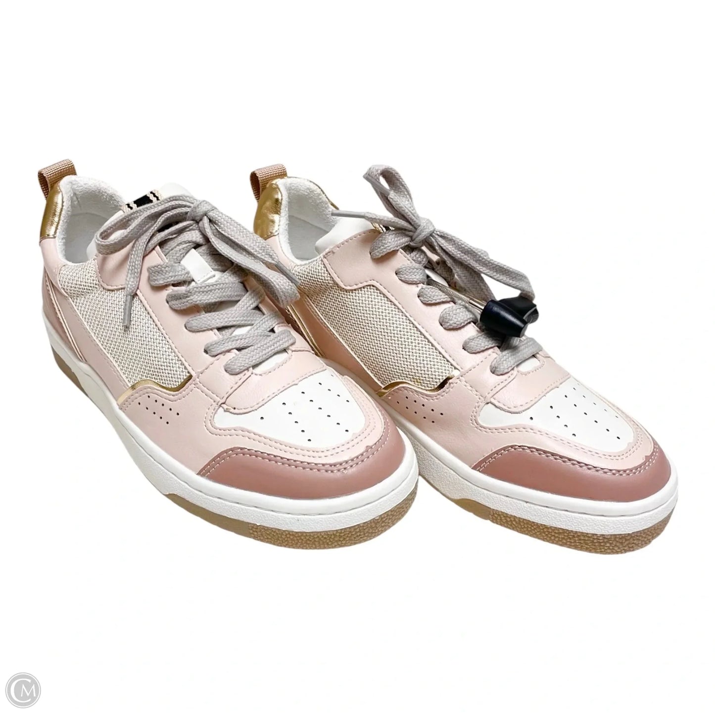 Shoes Athletic By Shu Shop In Pink & White, Size: 9