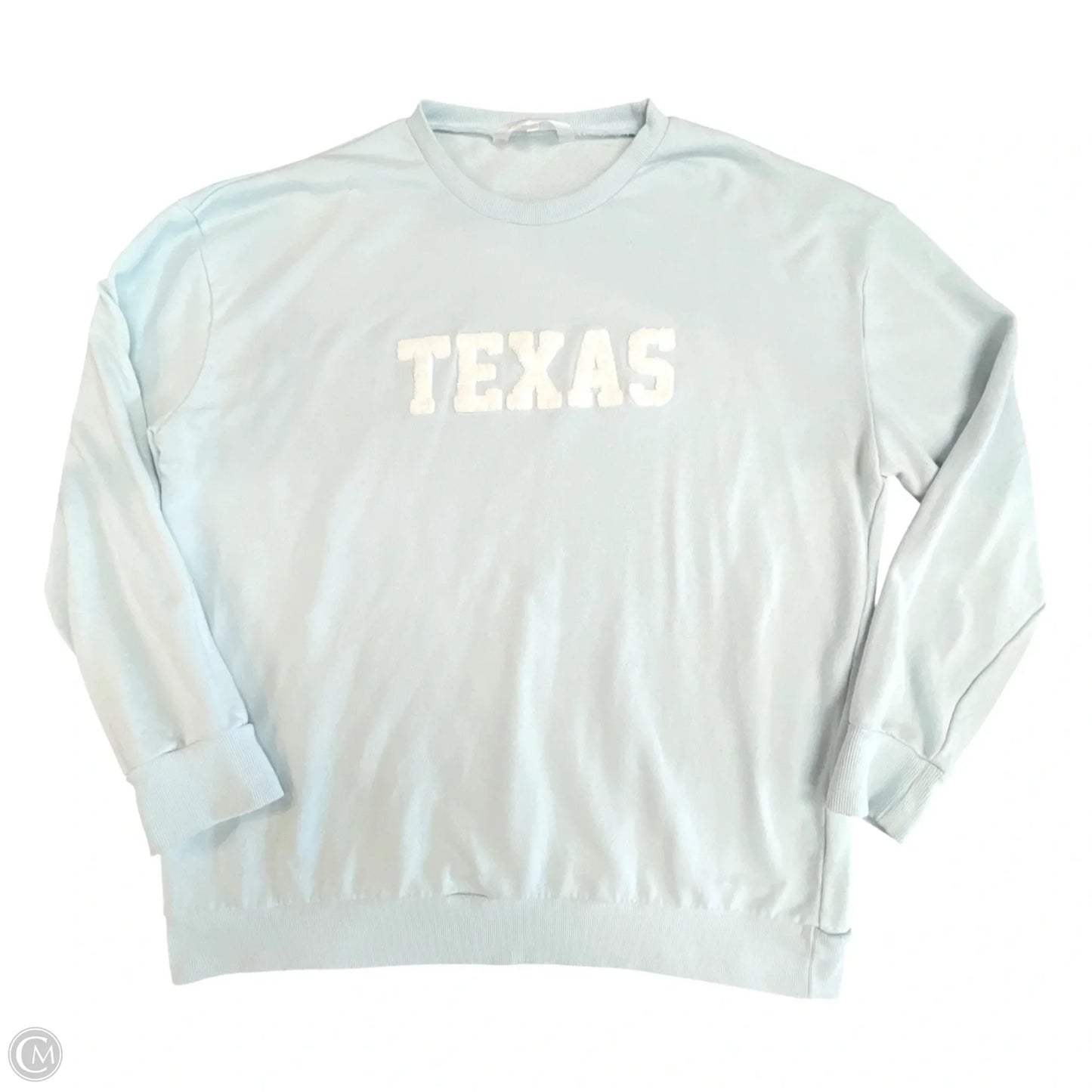 Sweatshirt Crewneck By Royal Standard In Blue & White, Size: Xl