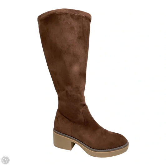Boots Knee Heels By White Mountain In Brown, Size: 11