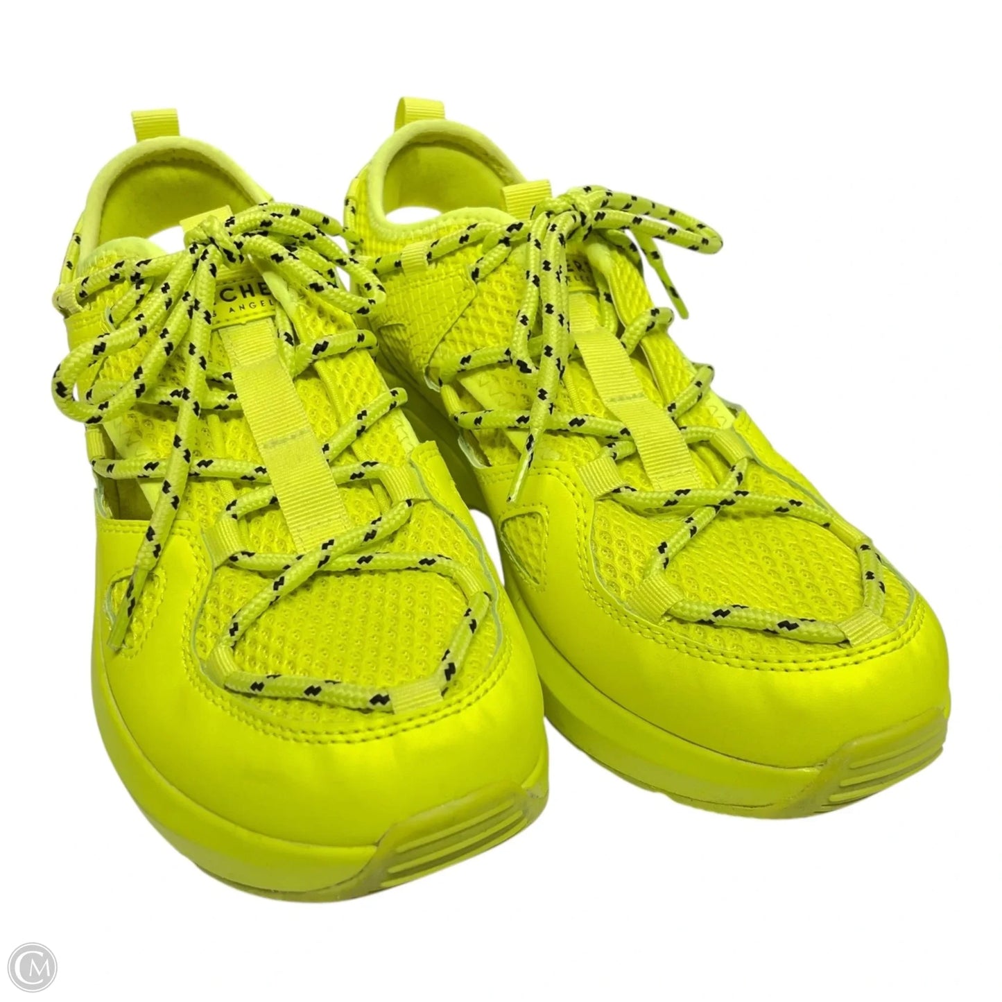 Shoes Athletic By Skechers In Yellow, Size: 9.5