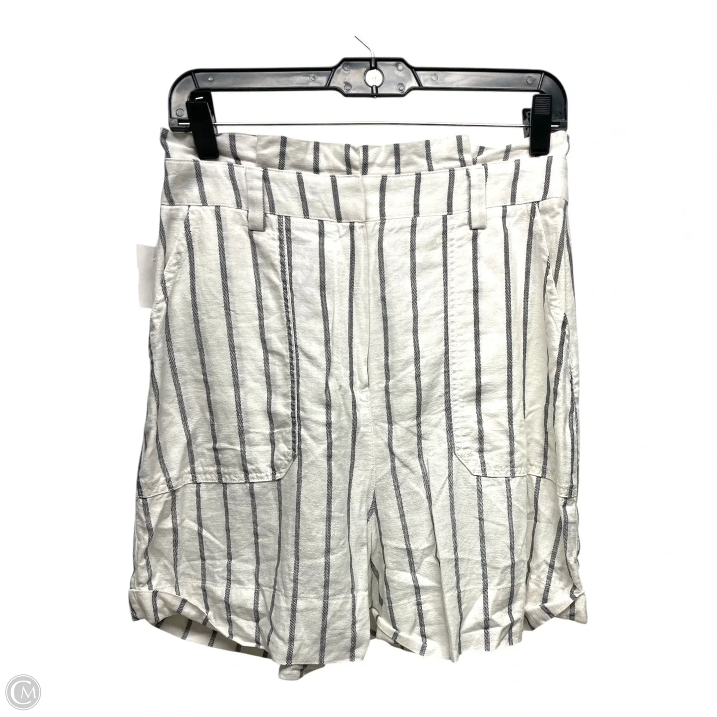 Shorts By Asos In Grey & White, Size: 6