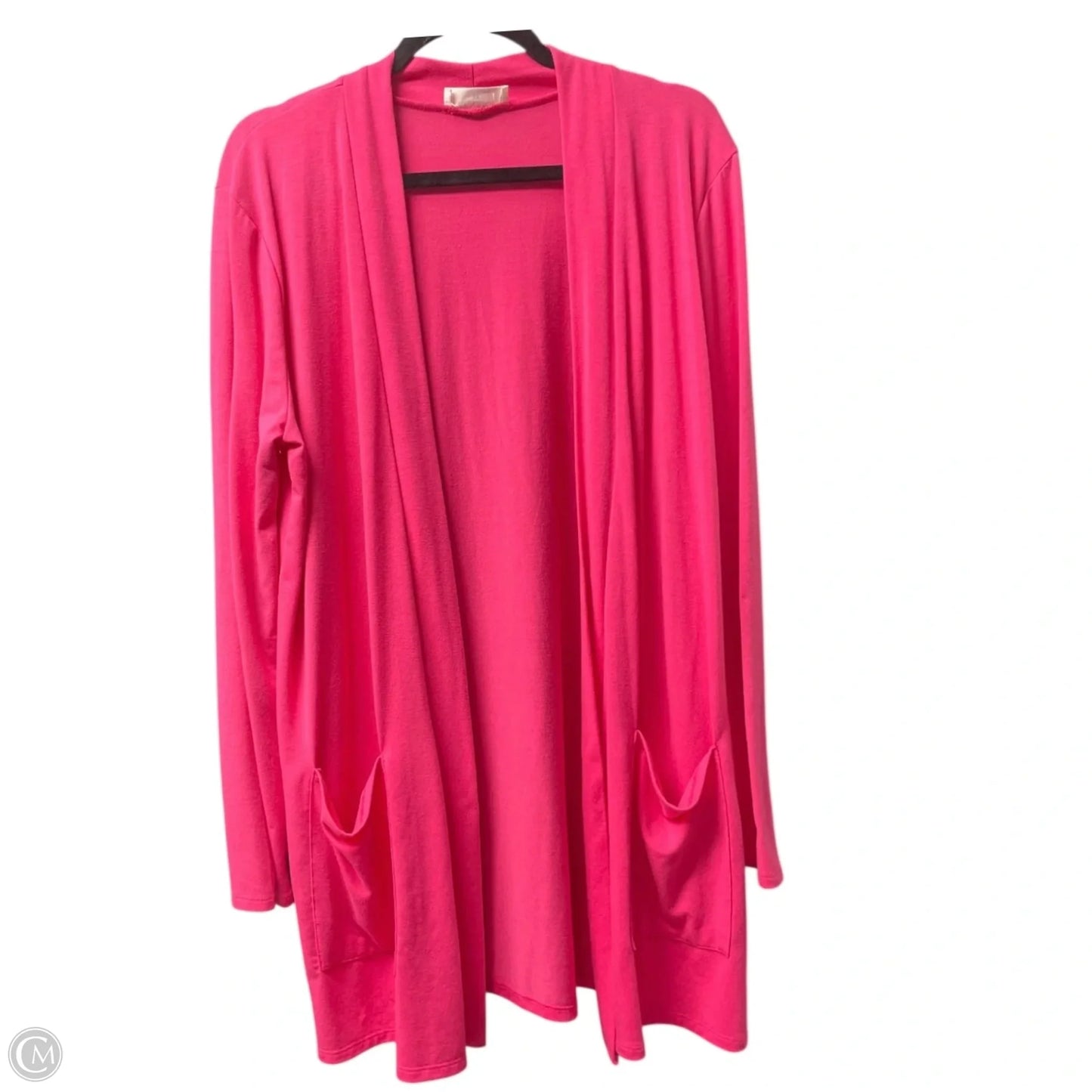 Cardigan By Zenana -  In Pink, Size: 1x