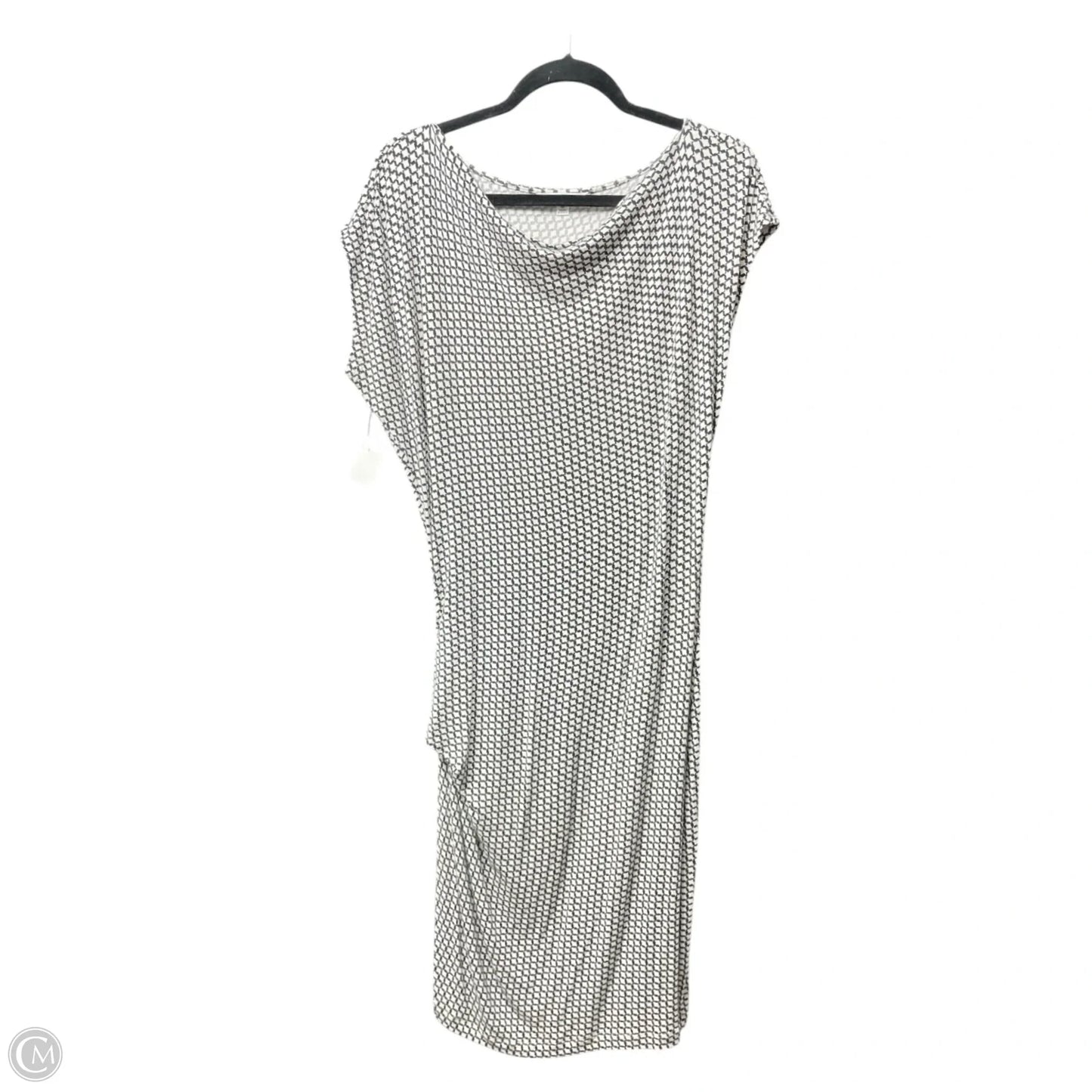 Dress Casual Midi By Cabi In Black & White, Size: M