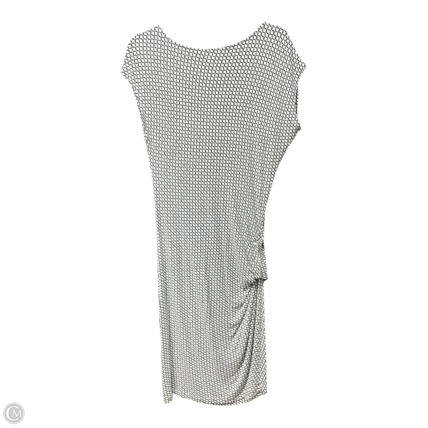 Dress Casual Midi By Cabi In Black & White, Size: M