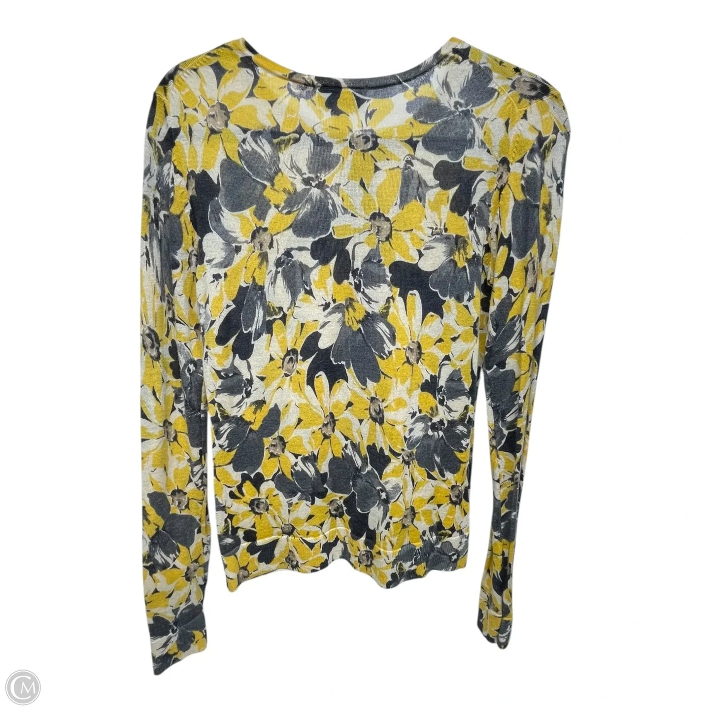 Cardigan By Ann Taylor In Yellow, Size: S