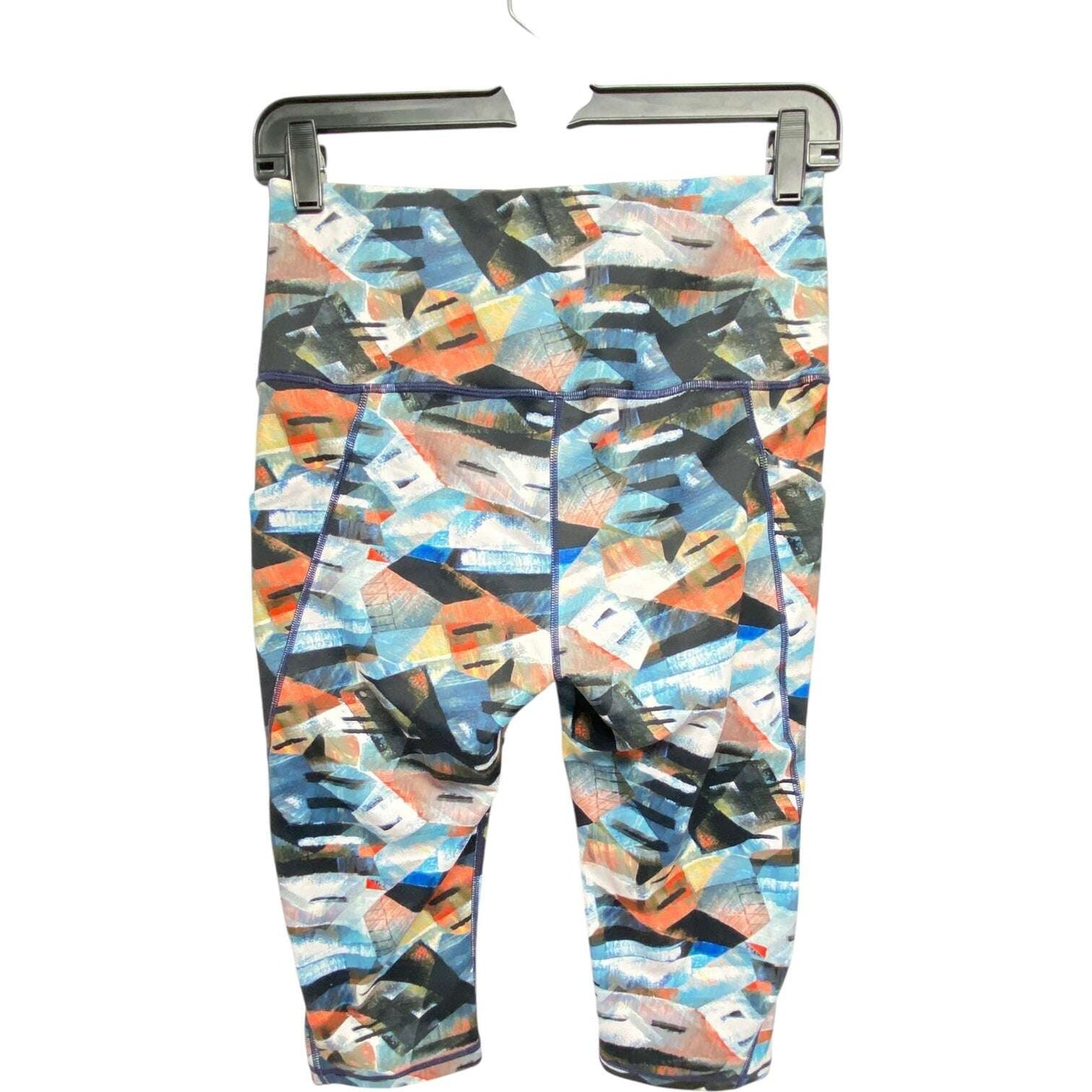 Athletic Capris By Ododos In Multi-colored, Size: M