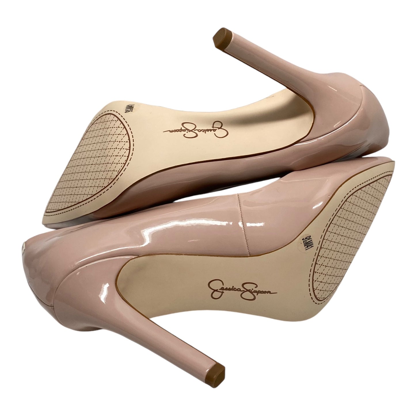 Shoes Heels Stiletto By Jessica Simpson In Pink, Size: 9.5