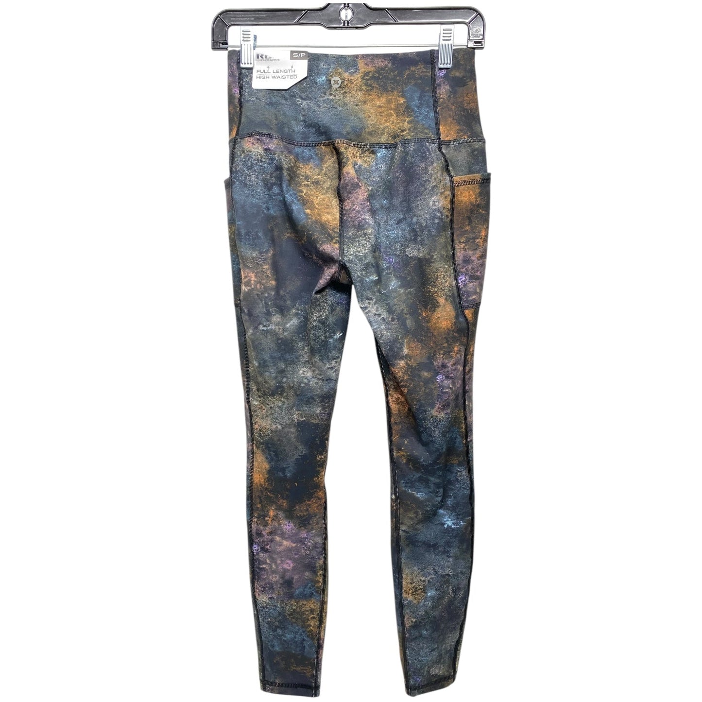 Athletic Leggings By Rbx In Tie Dye Print, Size: S