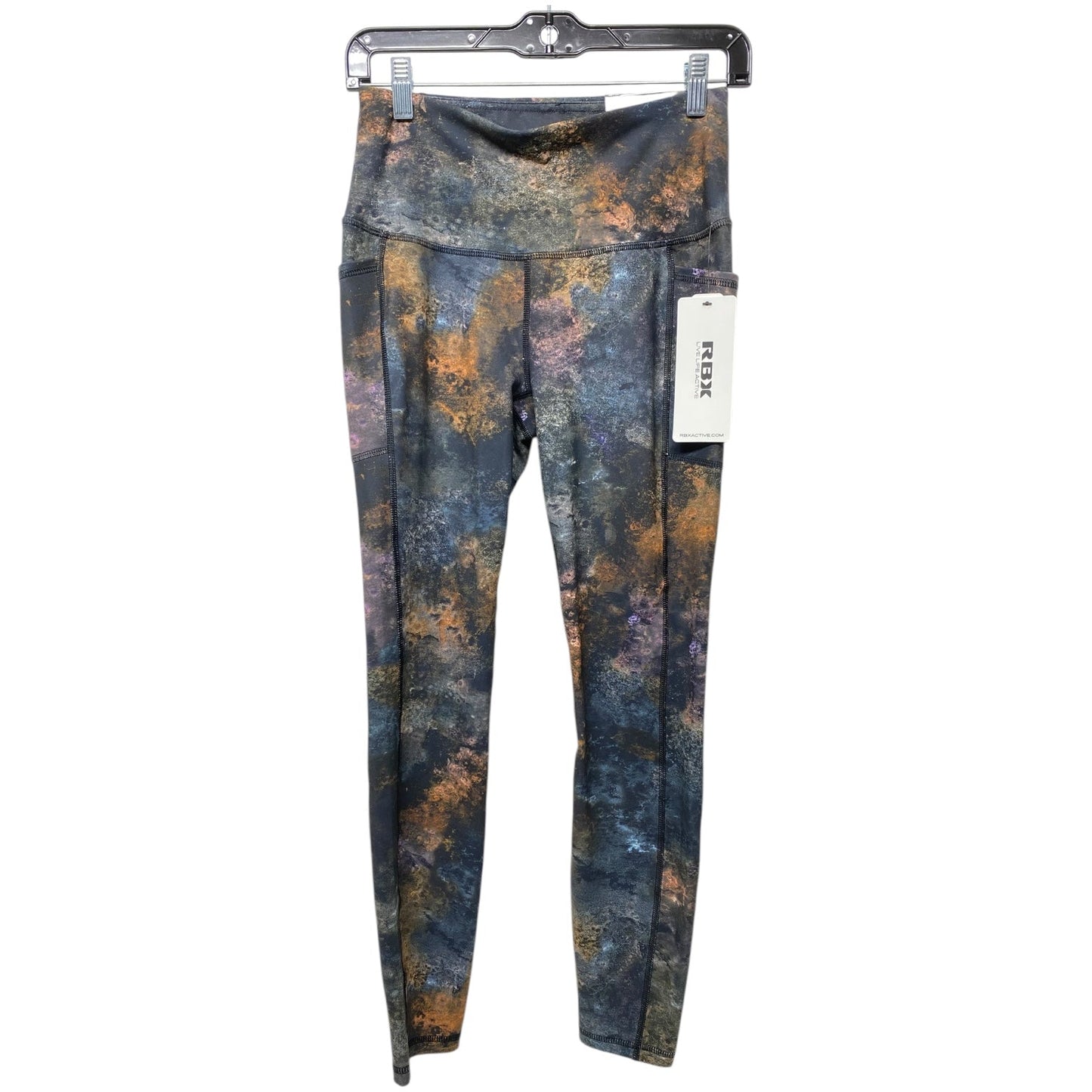 Athletic Leggings By Rbx In Tie Dye Print, Size: S