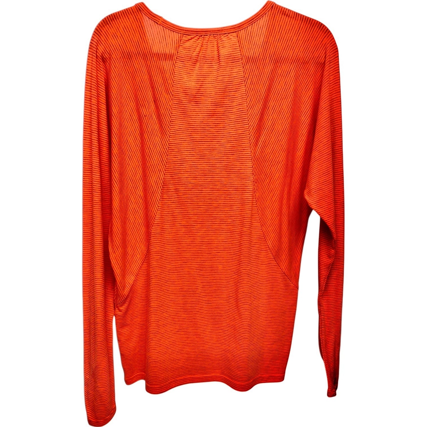 Athletic Top Long Sleeve Crewneck By Athleta In Orange, Size: M