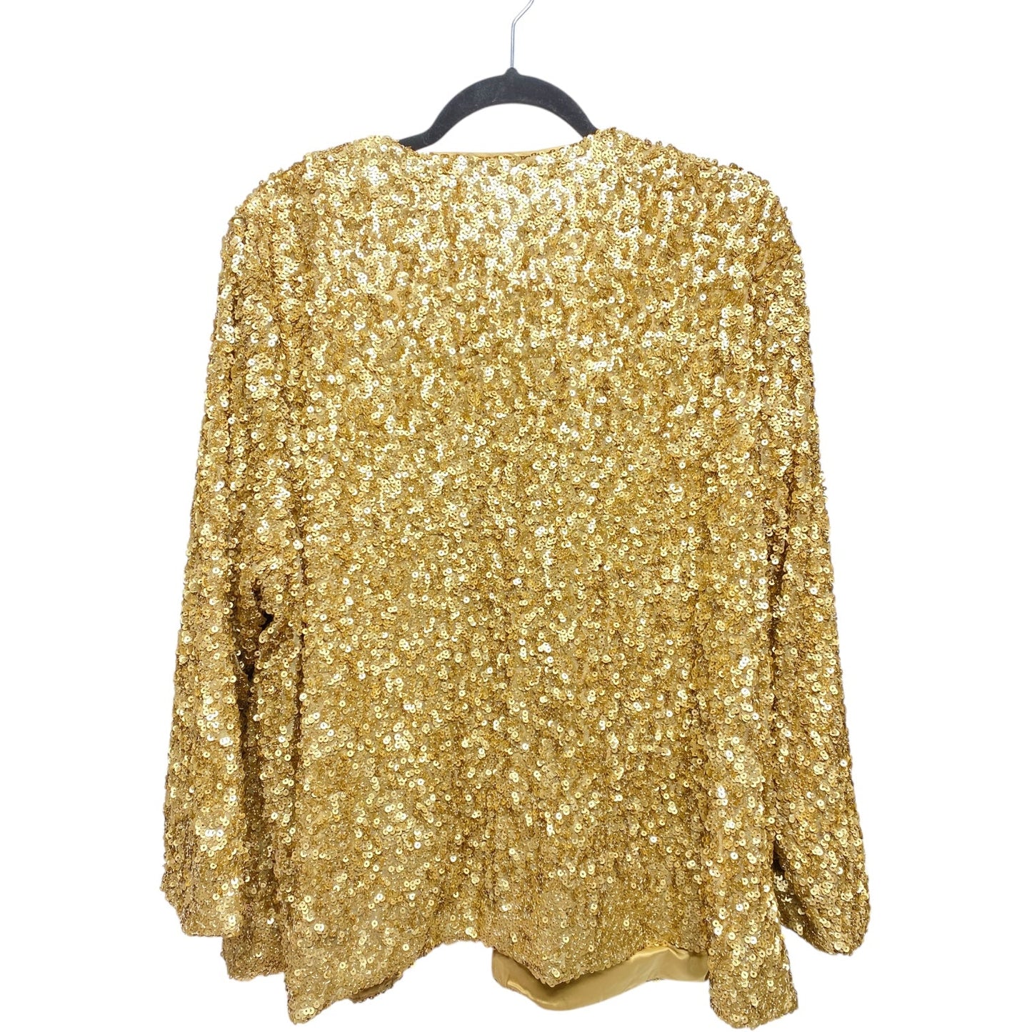 Jacket Other By Chicos In Gold, Size: Xxl