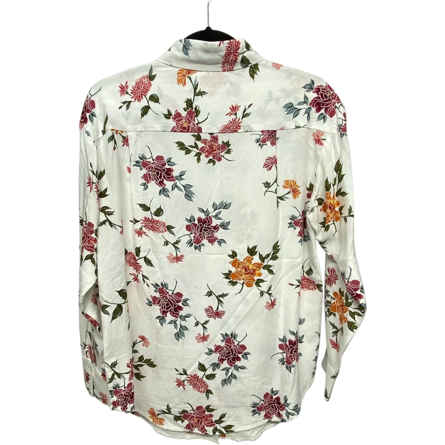 Blouse Long Sleeve By Philosophy In Floral Print, Size: S