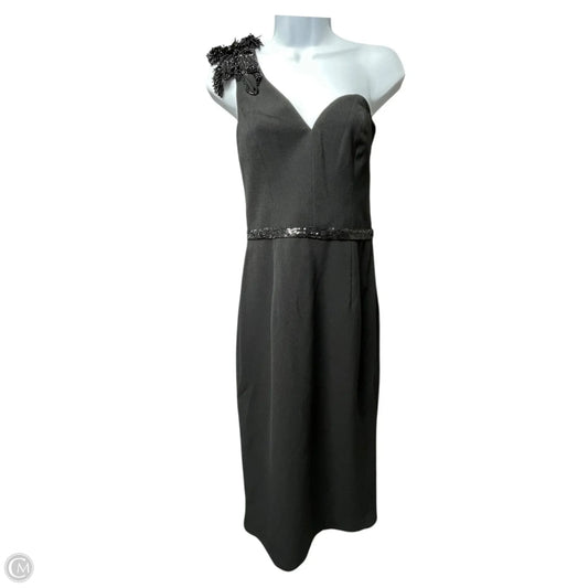 Dress Party Midi By Dress The Population In Black, Size: S