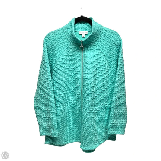 Jacket Other By SPORT SAVVY In Aqua, Size: Xl