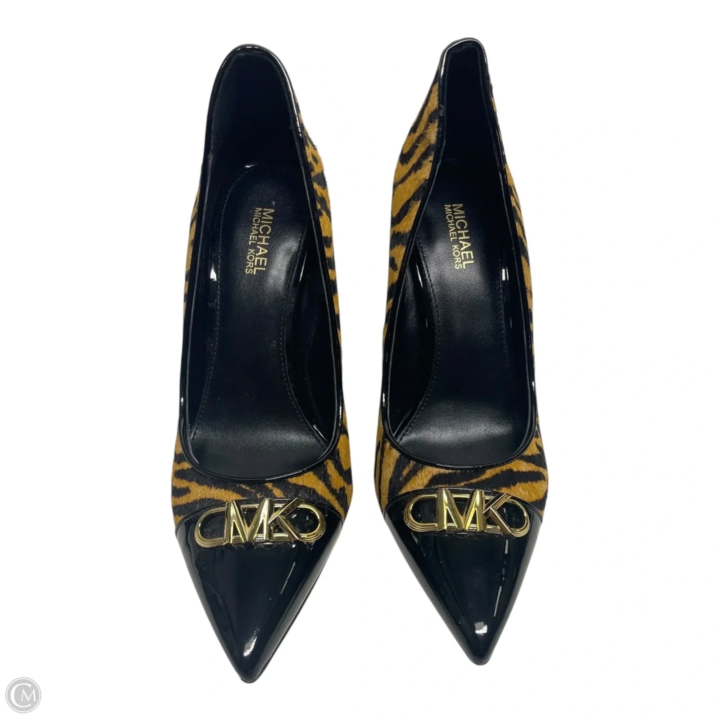 Sandals Heels Wedge By Michael By Michael Kors In Leopard Print, Size: 7