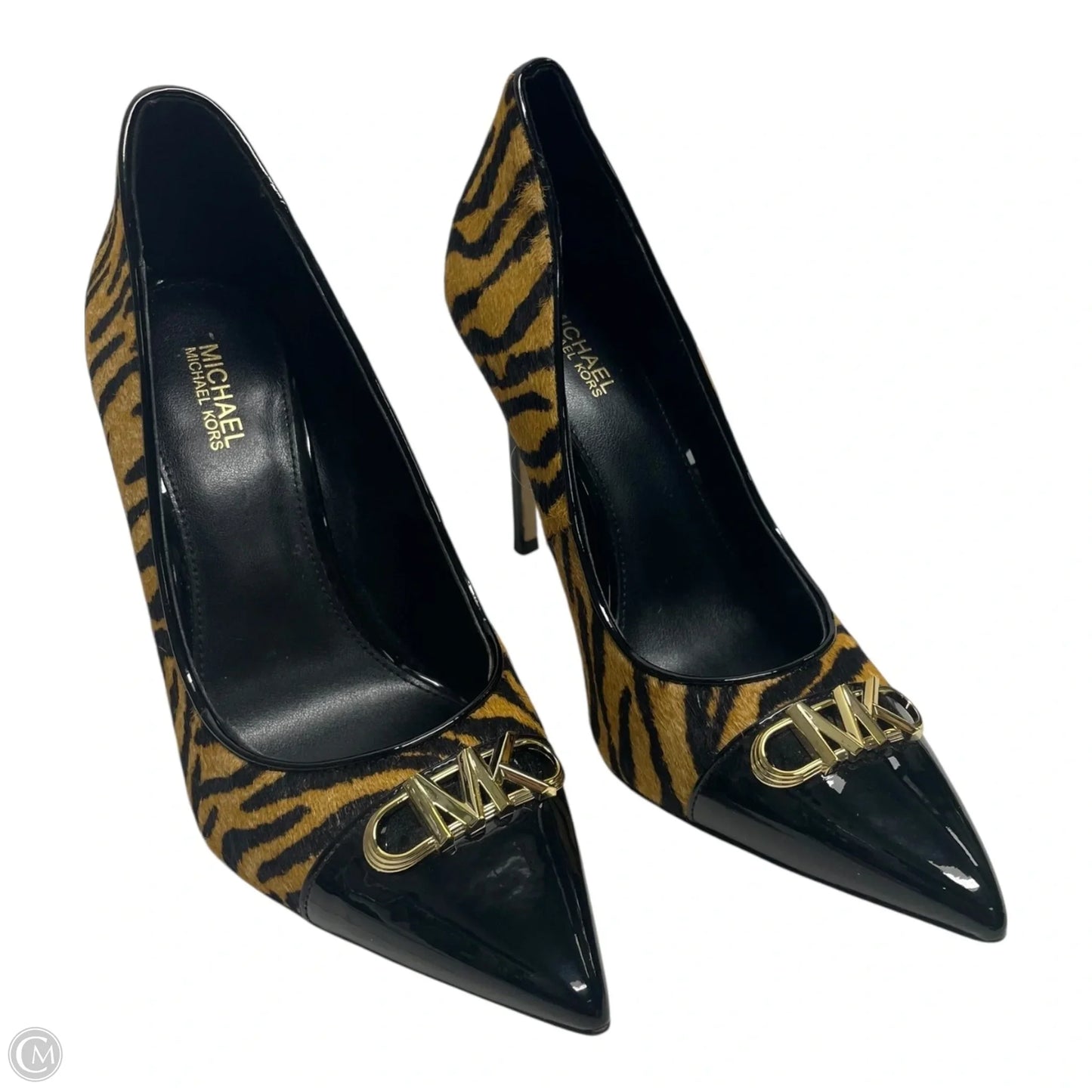 Sandals Heels Wedge By Michael By Michael Kors In Leopard Print, Size: 7