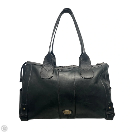 Tote Leather By Fossil, Size: Large