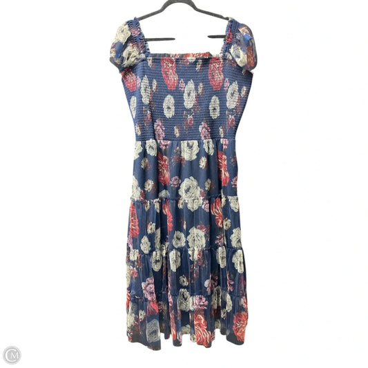 Dress Party Midi By Baltic Born In Floral Print, Size: 3x