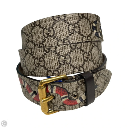 Belt Luxury Designer By Gucci, Size: Xlarge