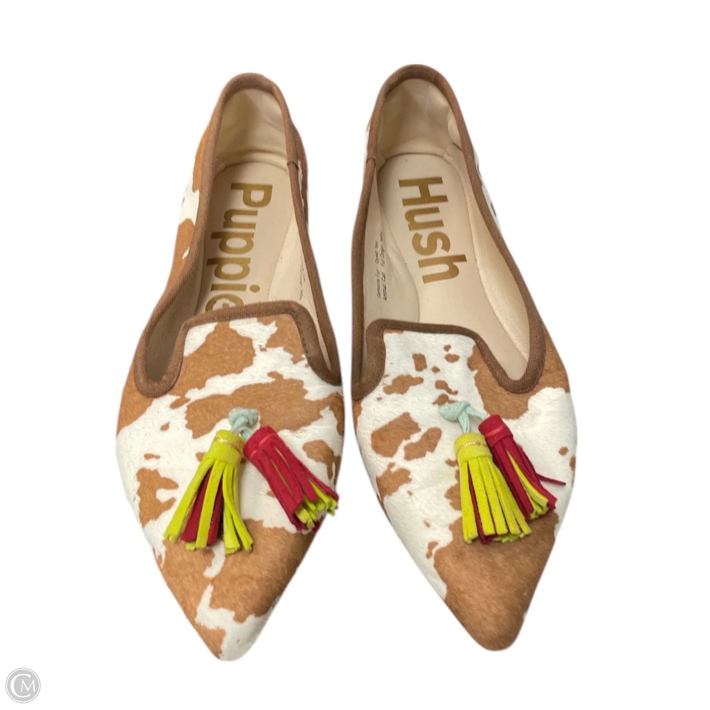 Shoes Flats By Hush Puppies In Animal Print, Size: 6.5