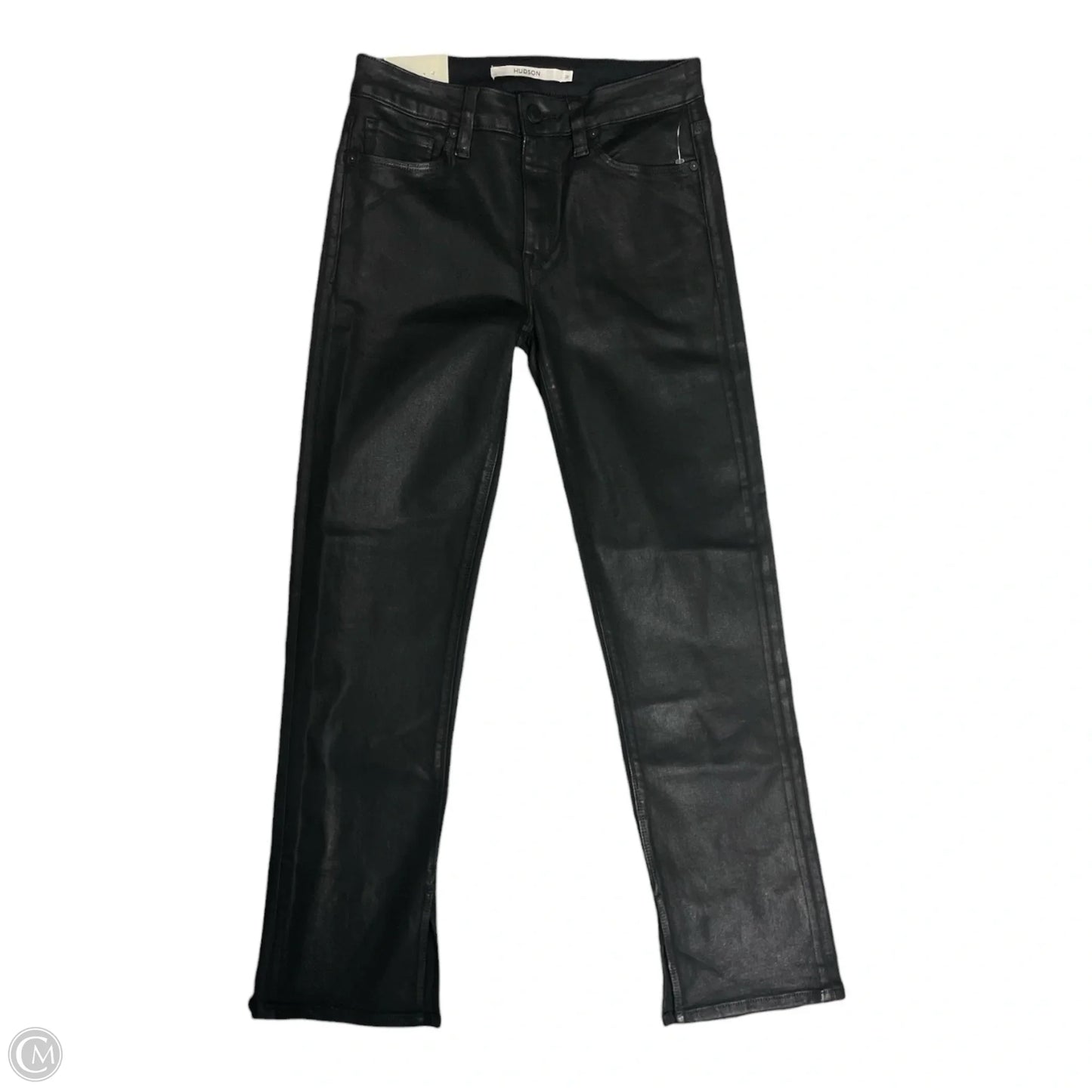 Jeans Straight By Hudson In Black, Size: 2
