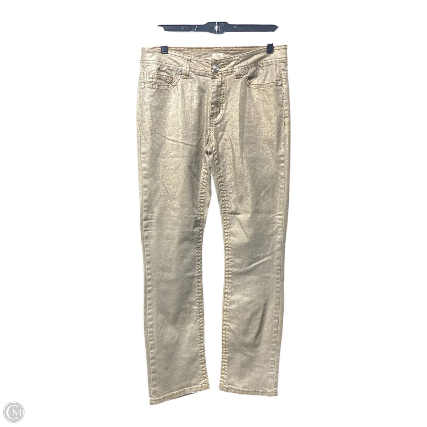 Jeans Straight By Reba In Gold, Size: 6