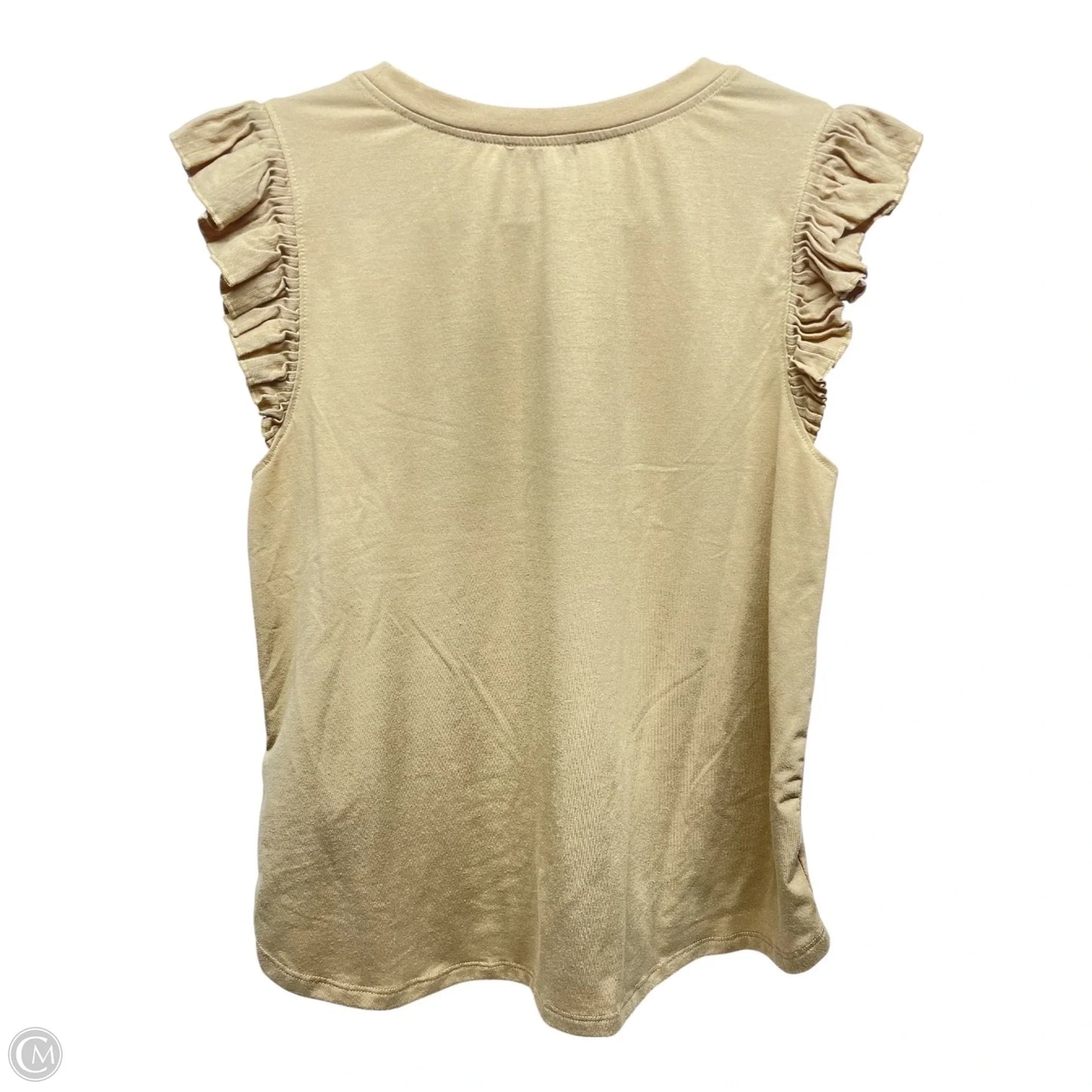 Top Sleeveless By Democracy In Tan, Size: S