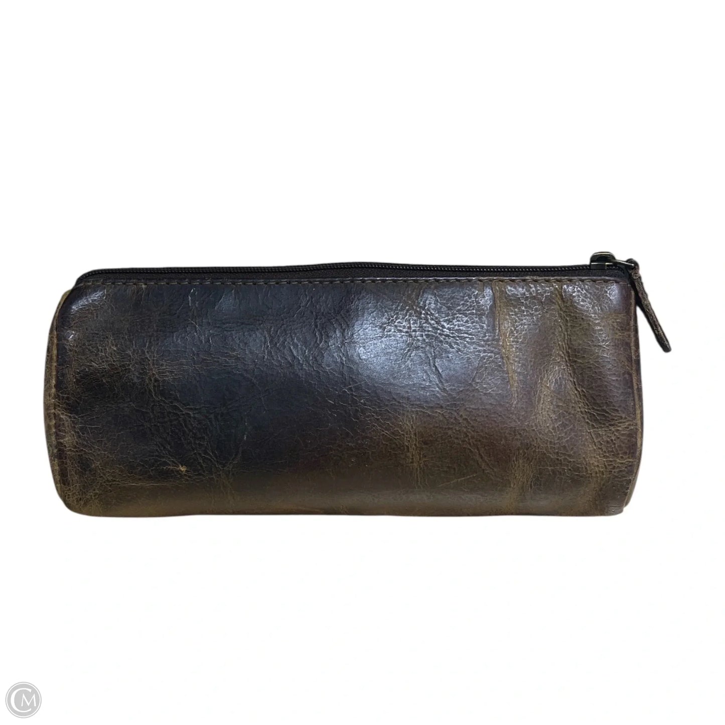 Makeup Bag Leather By Clothes Mentor, Size: Small