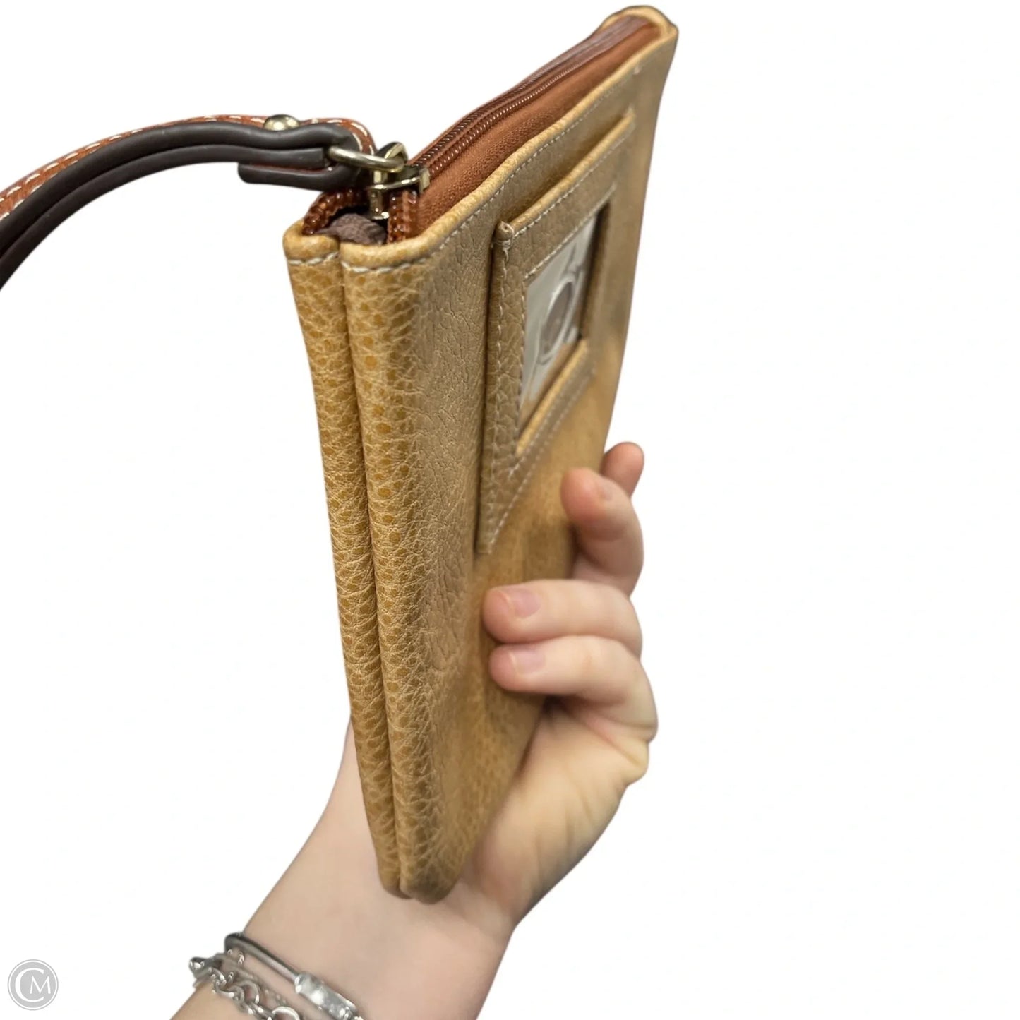 Wristlet Leather By Born, Size: Medium