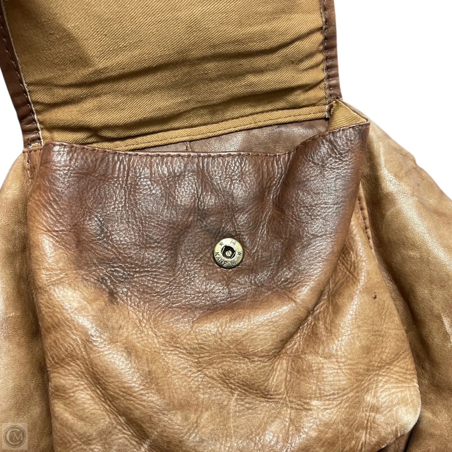 Crossbody Leather By Wilsons Leather, Size: Medium