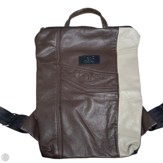 Backpack Leather By LEAF LEATHER  - , Size: Medium