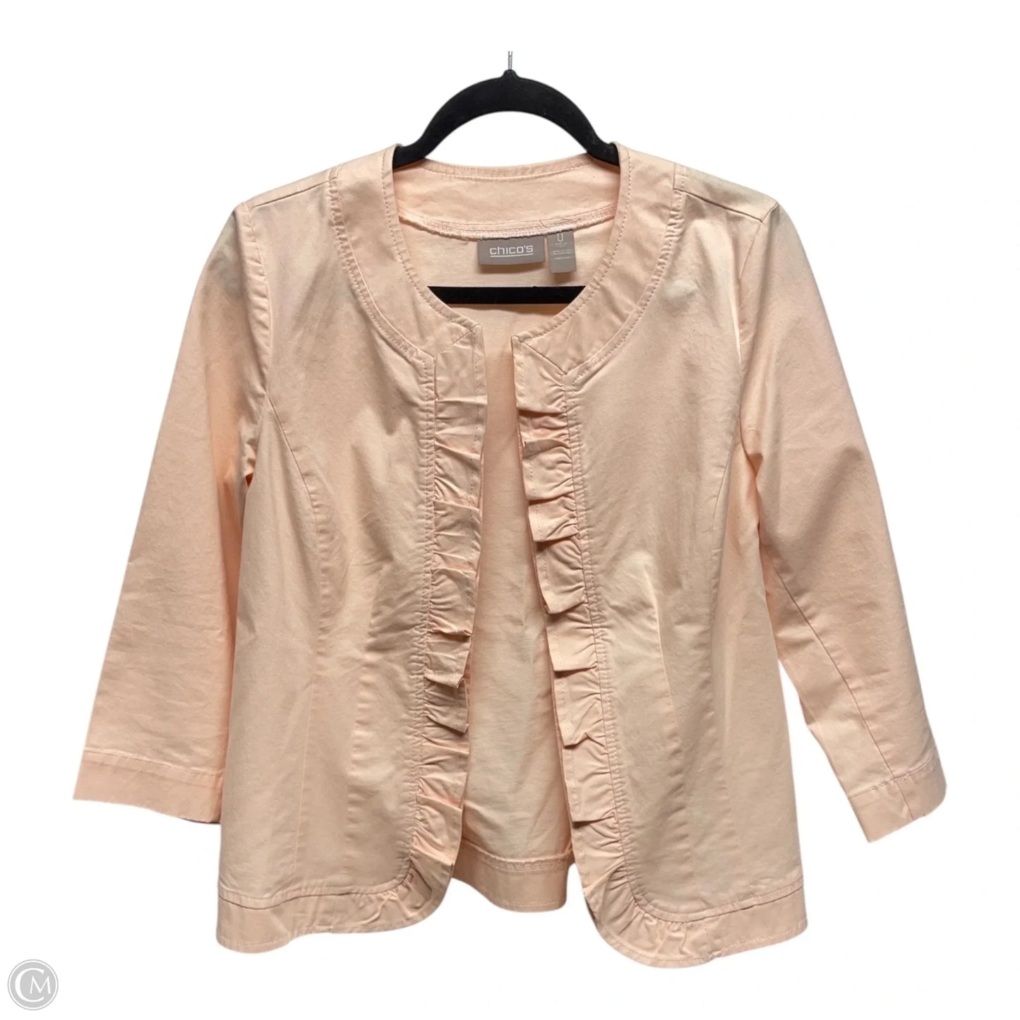 Jacket Other By Chicos In Peach, Size: S