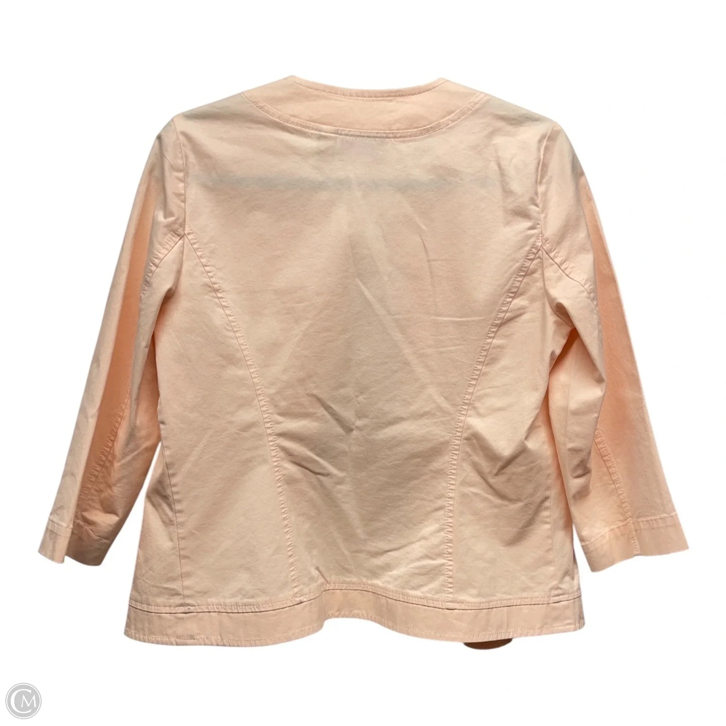 Jacket Other By Chicos In Peach, Size: S